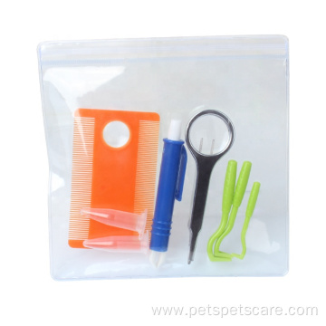 Pet Cat Dog Flea Tick Remover Tool Set